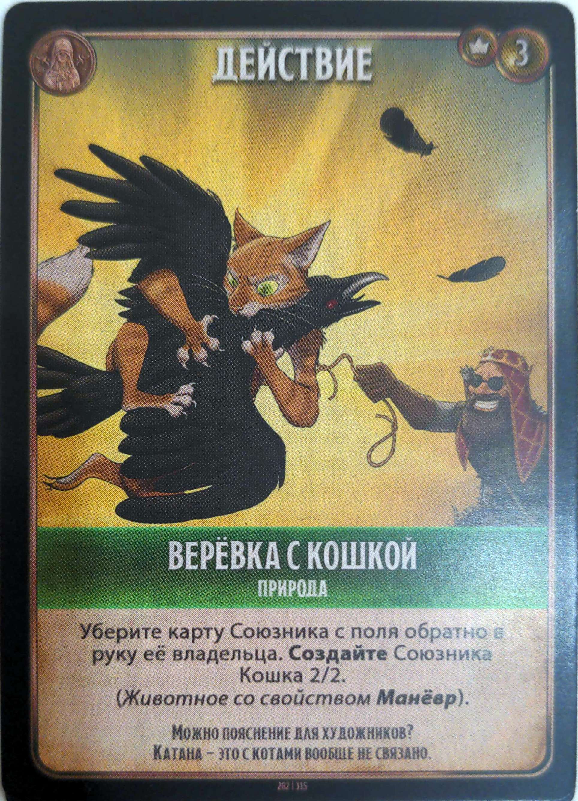 Верёвка с кошкой